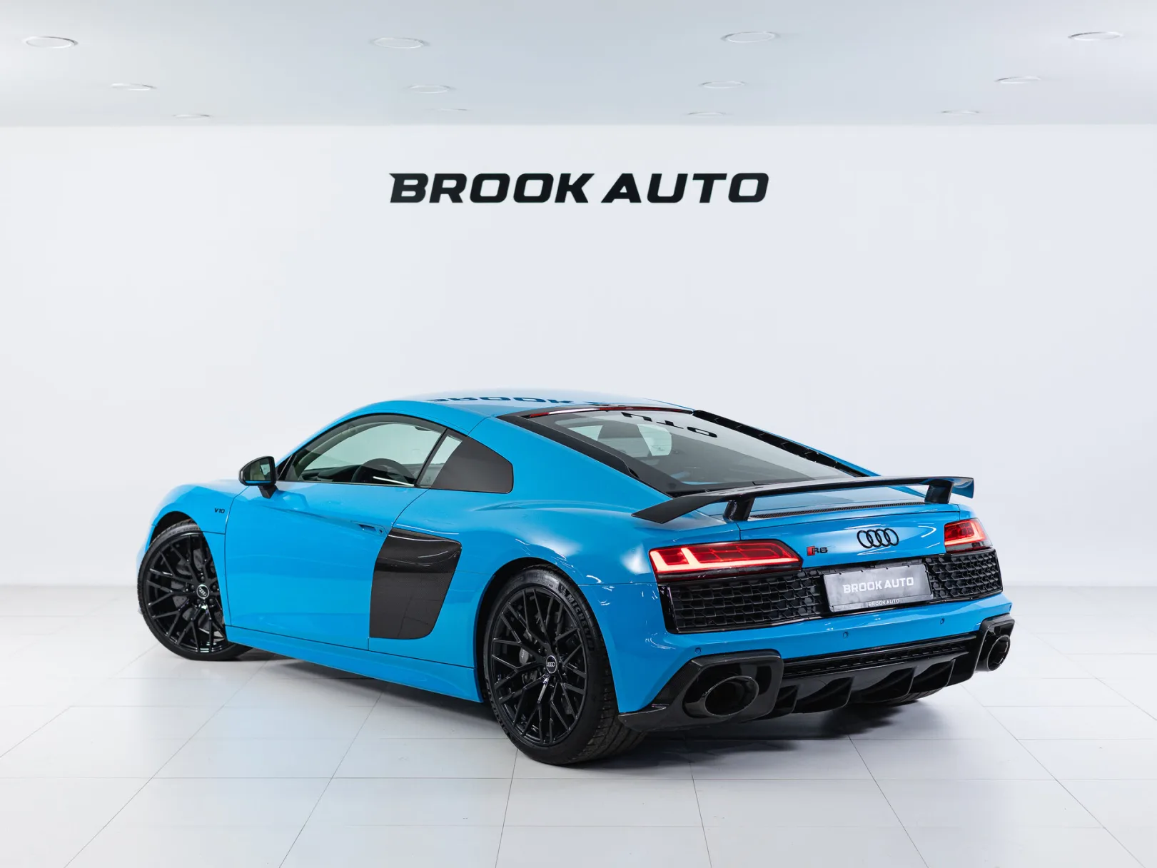 Audi R8 V10 plus II (4S), 2016 — экстерьер, фото 4