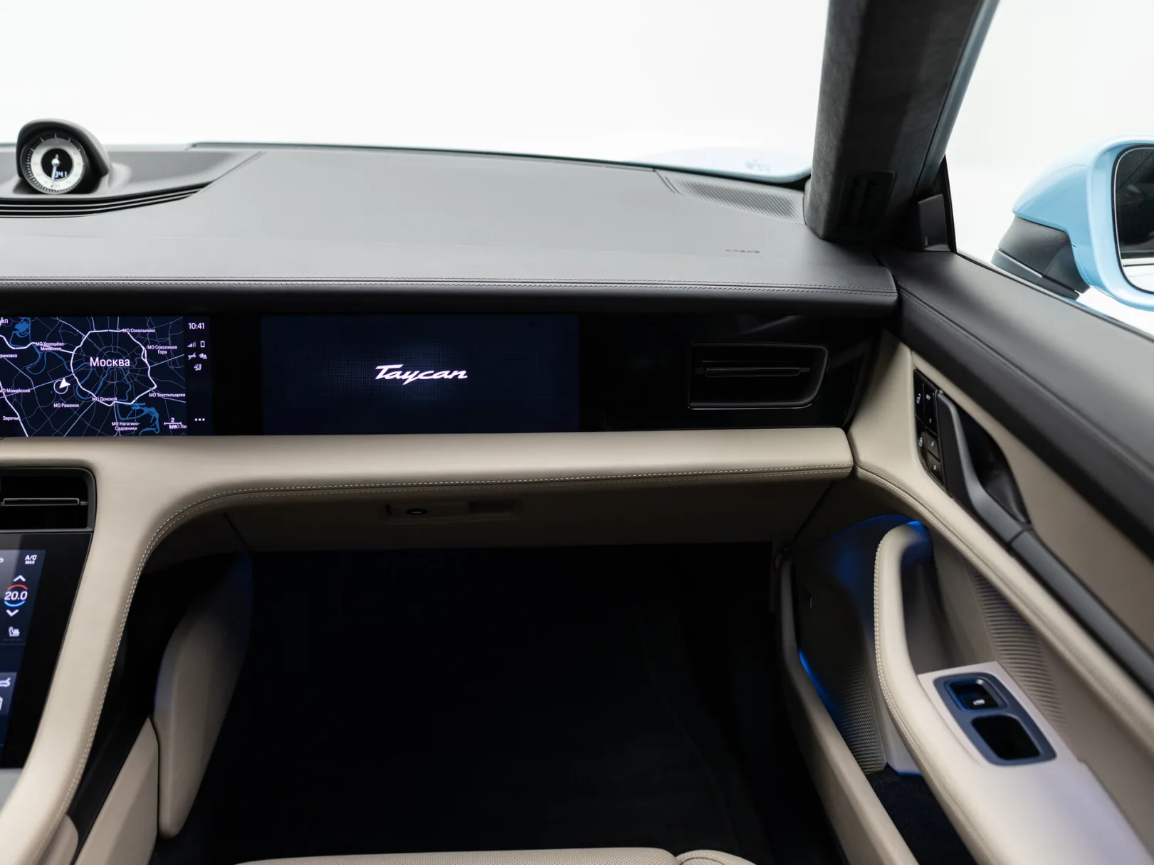 Porsche Taycan Turbo I, 2021 — экстерьер, фото 25