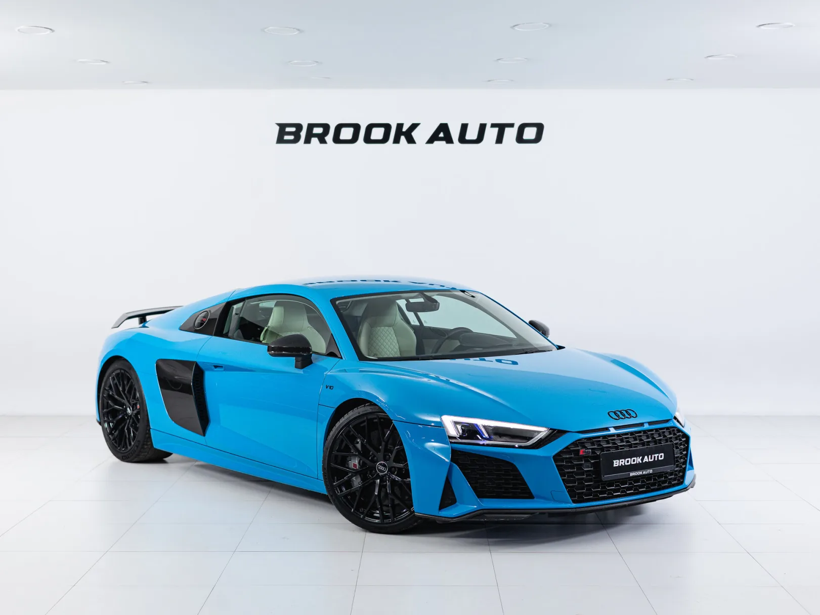 Audi R8 V10 plus II (4S), 2016 — экстерьер, фото 3