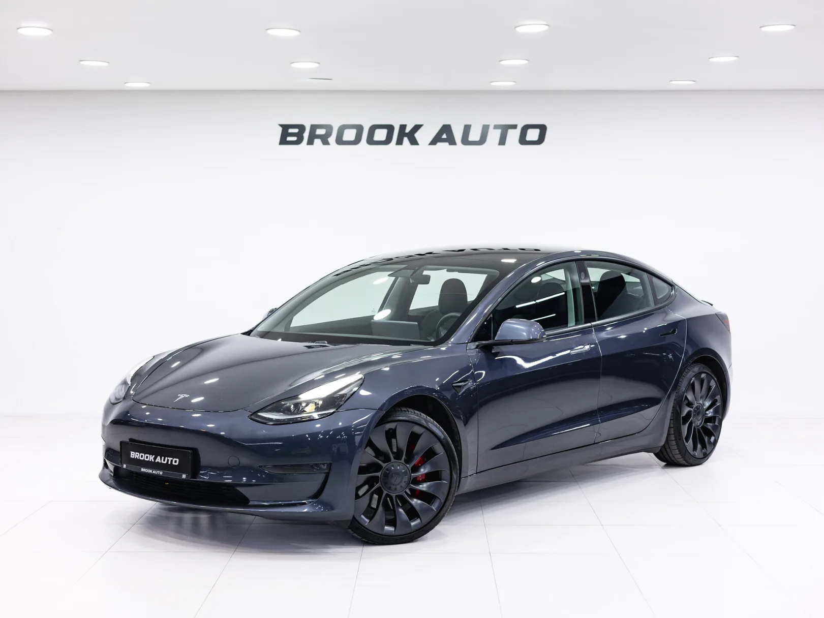 Tesla Model 3 I, 2021 — экстерьер, фото 1