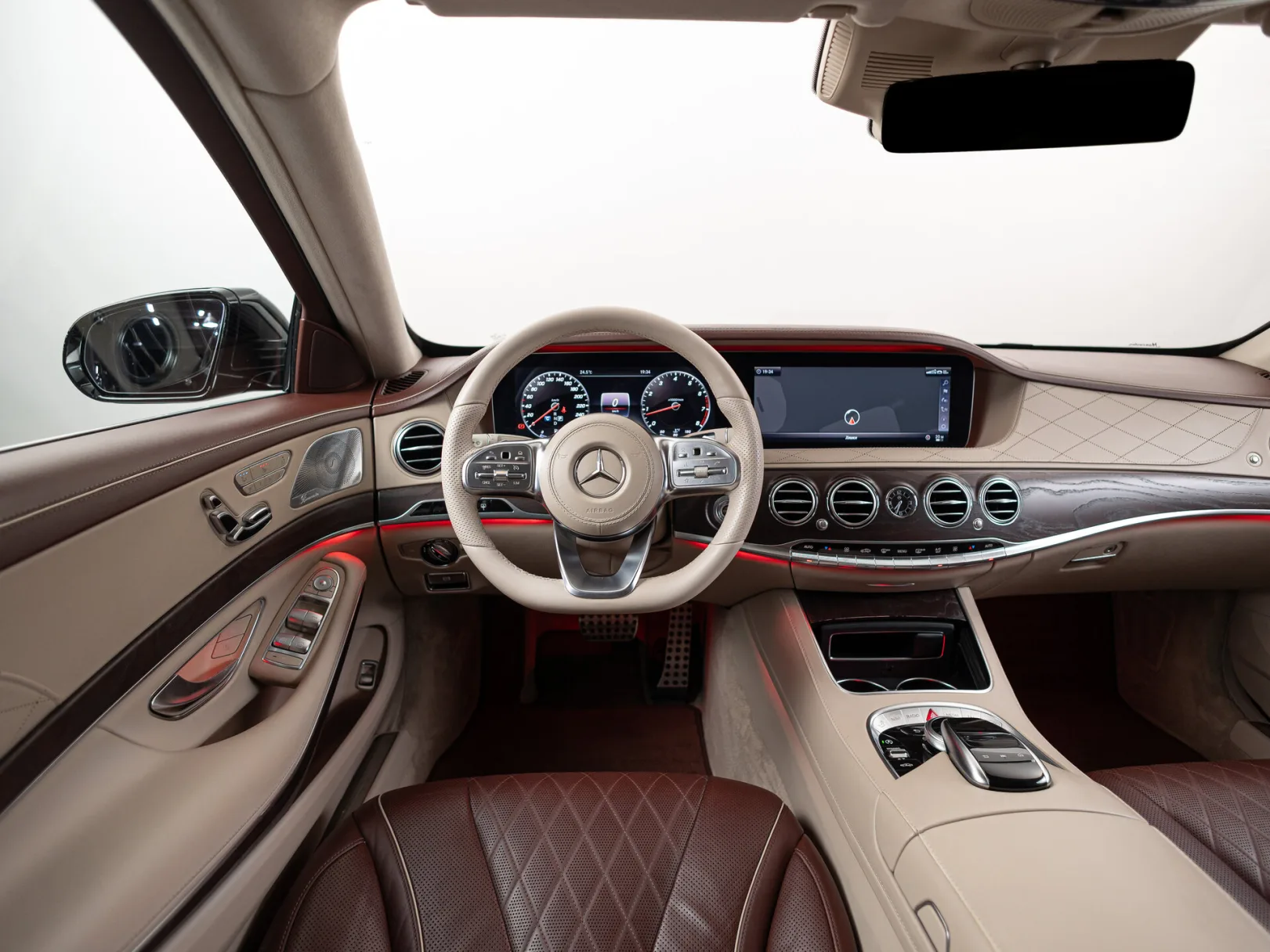 Mercedes-Benz S-Класс VI (W222, C217) Рестайлинг, 2017 — экстерьер, фото 15