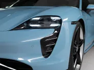 Porsche Taycan Turbo I, 2021 — экстерьер, фото 35