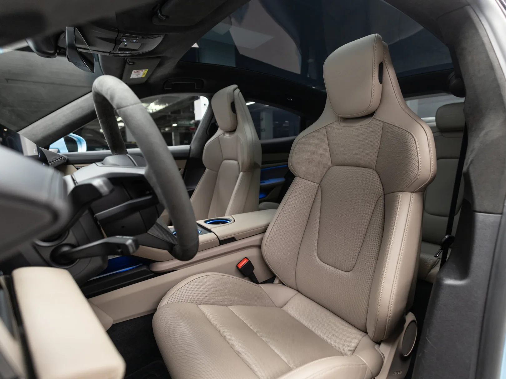 Porsche Taycan Turbo I, 2021 — экстерьер, фото 12