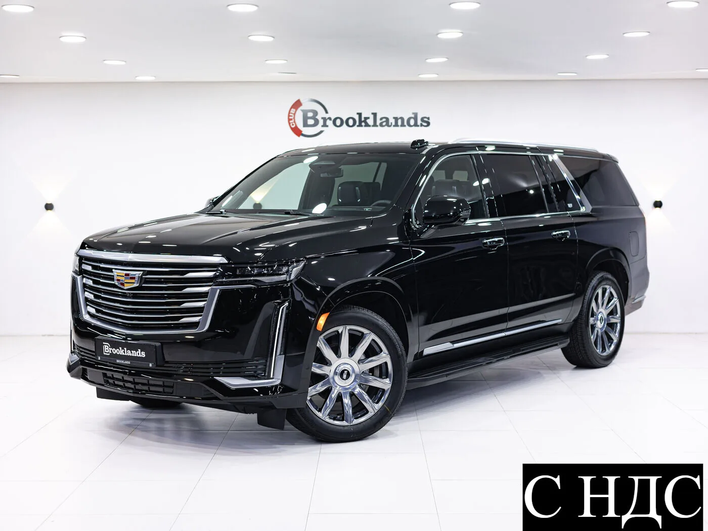Cadillac Escalade Premium Luxury Platinum ESV V, 2024 — экстерьер, фото 1