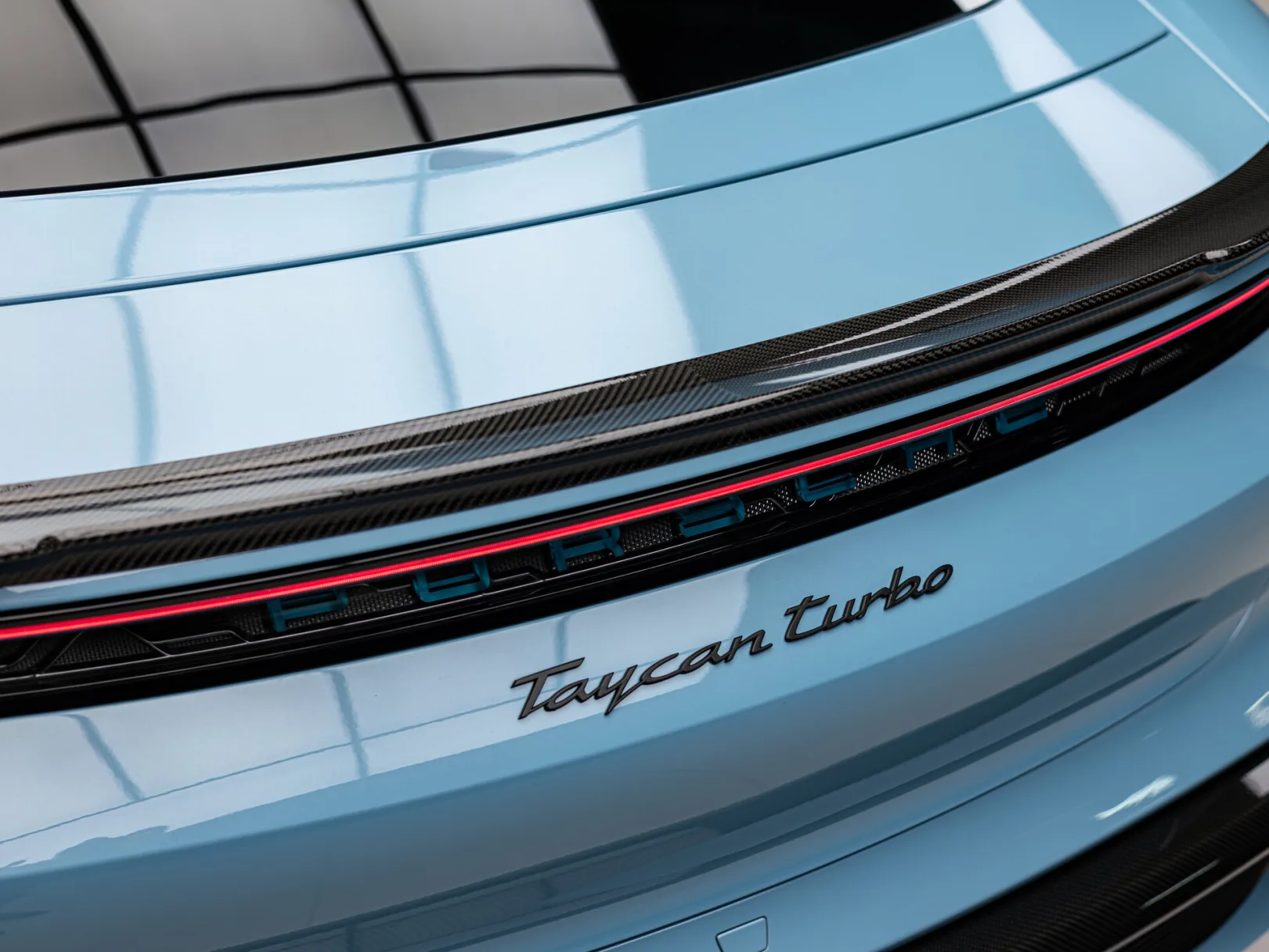 Porsche Taycan Turbo I, 2021 — экстерьер, фото 38