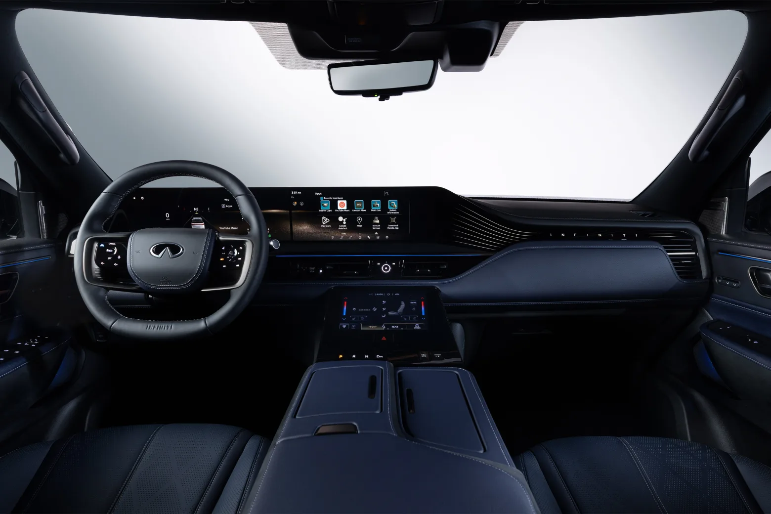 Infiniti QX80, 2026 — интерьер, фото 2