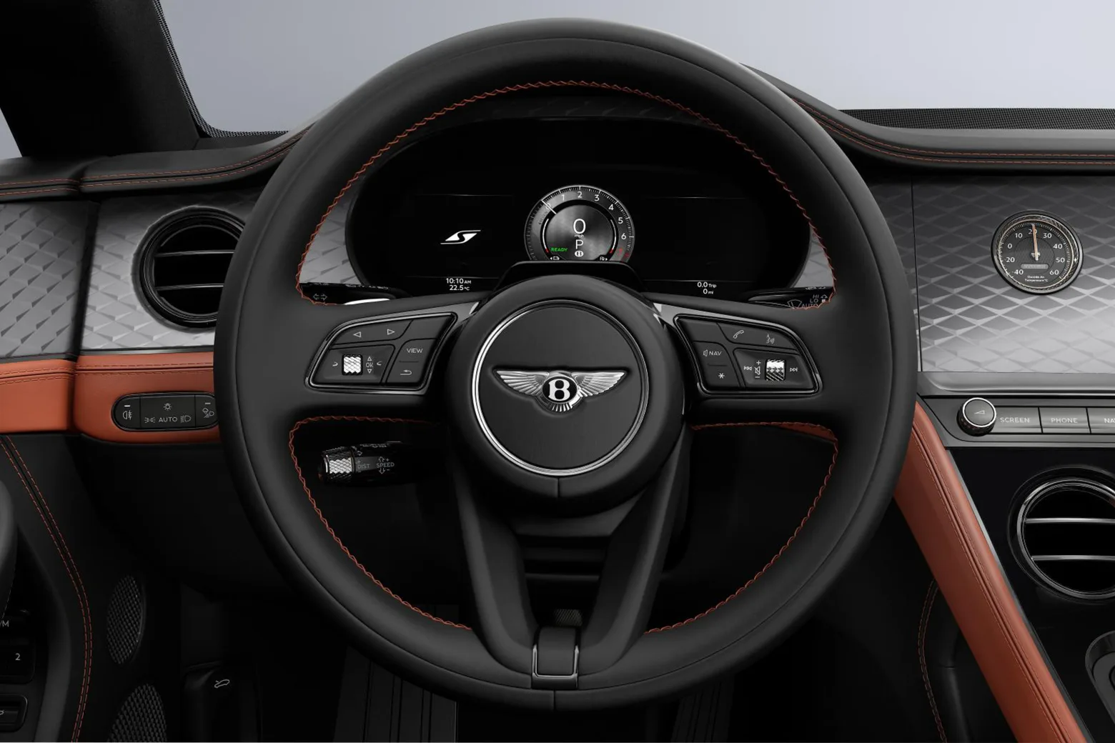Bentley Continental GT, 2026 — интерьер, фото 3