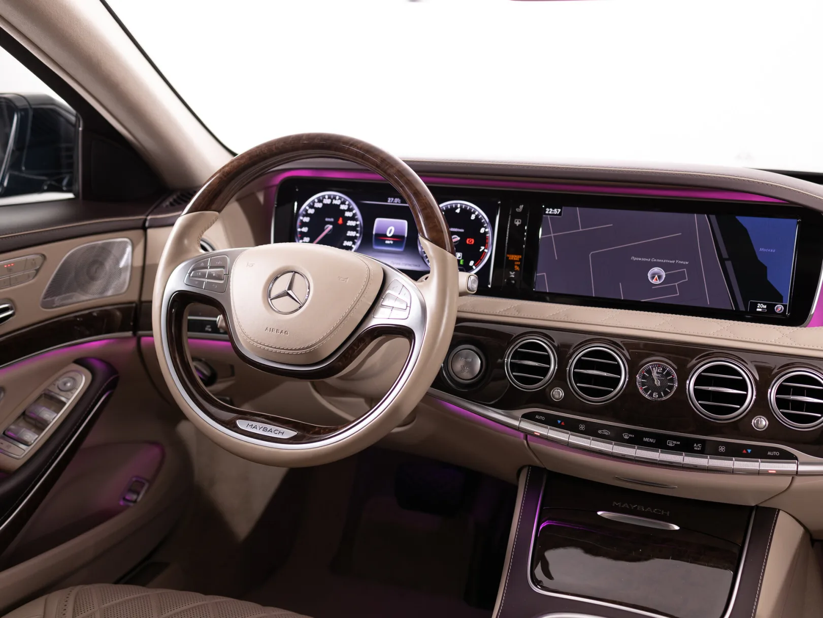 Mercedes-Benz Maybach S-Класс S500 4MATIC I (X222), 2016 — экстерьер, фото 34