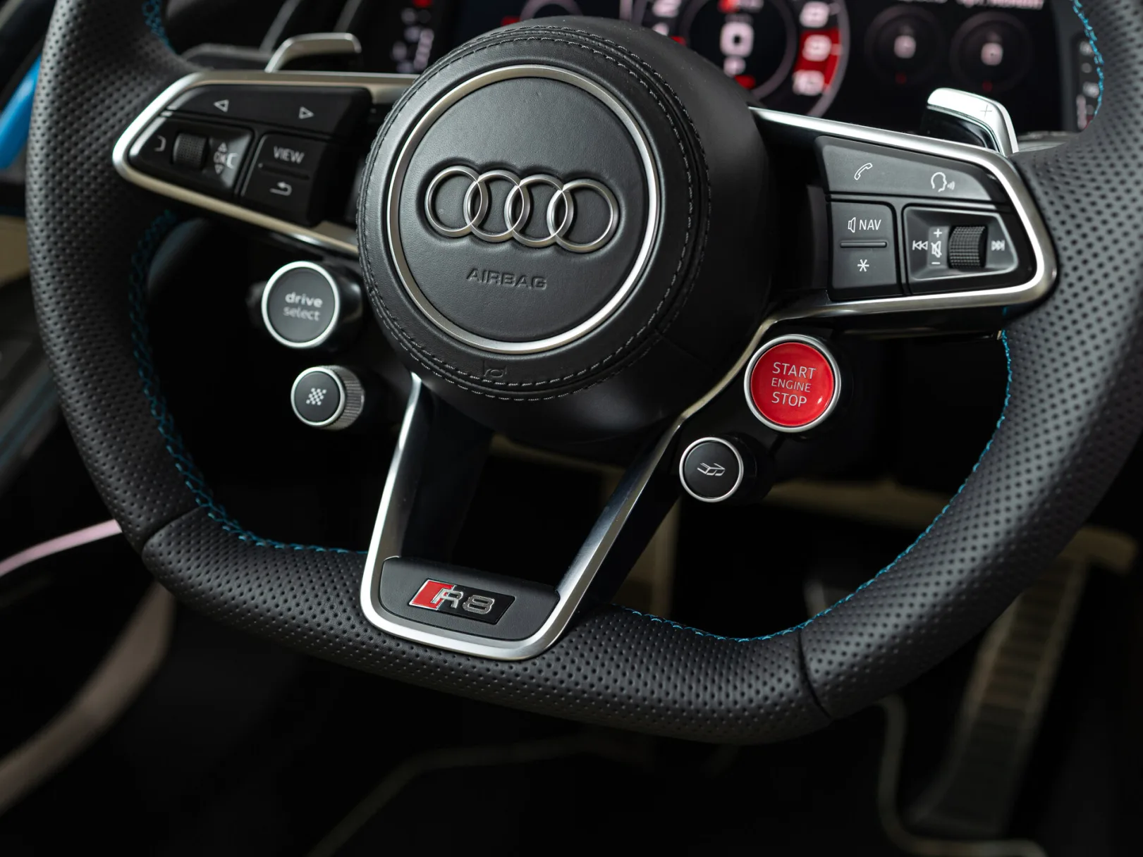 Audi R8 V10 plus II (4S), 2016 — экстерьер, фото 19